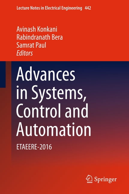 Lecture Notes in Electrical Engineering Advances in Systems, Control ...