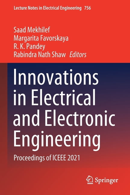 Lecture Notes in Electrical Engineering Innovations in Electrical and ...