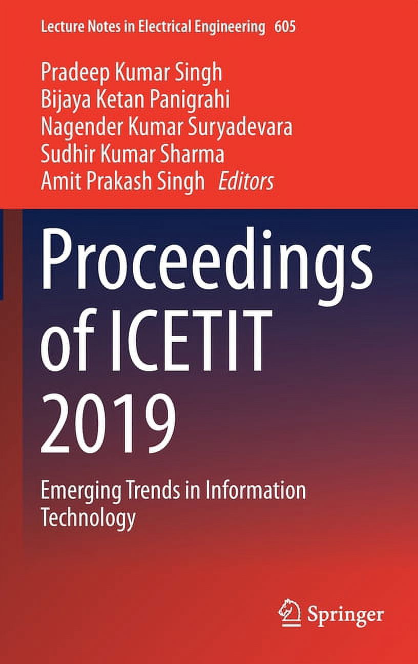 Lecture Notes in Electrical Engineering Proceedings of Icetit 2019 ...