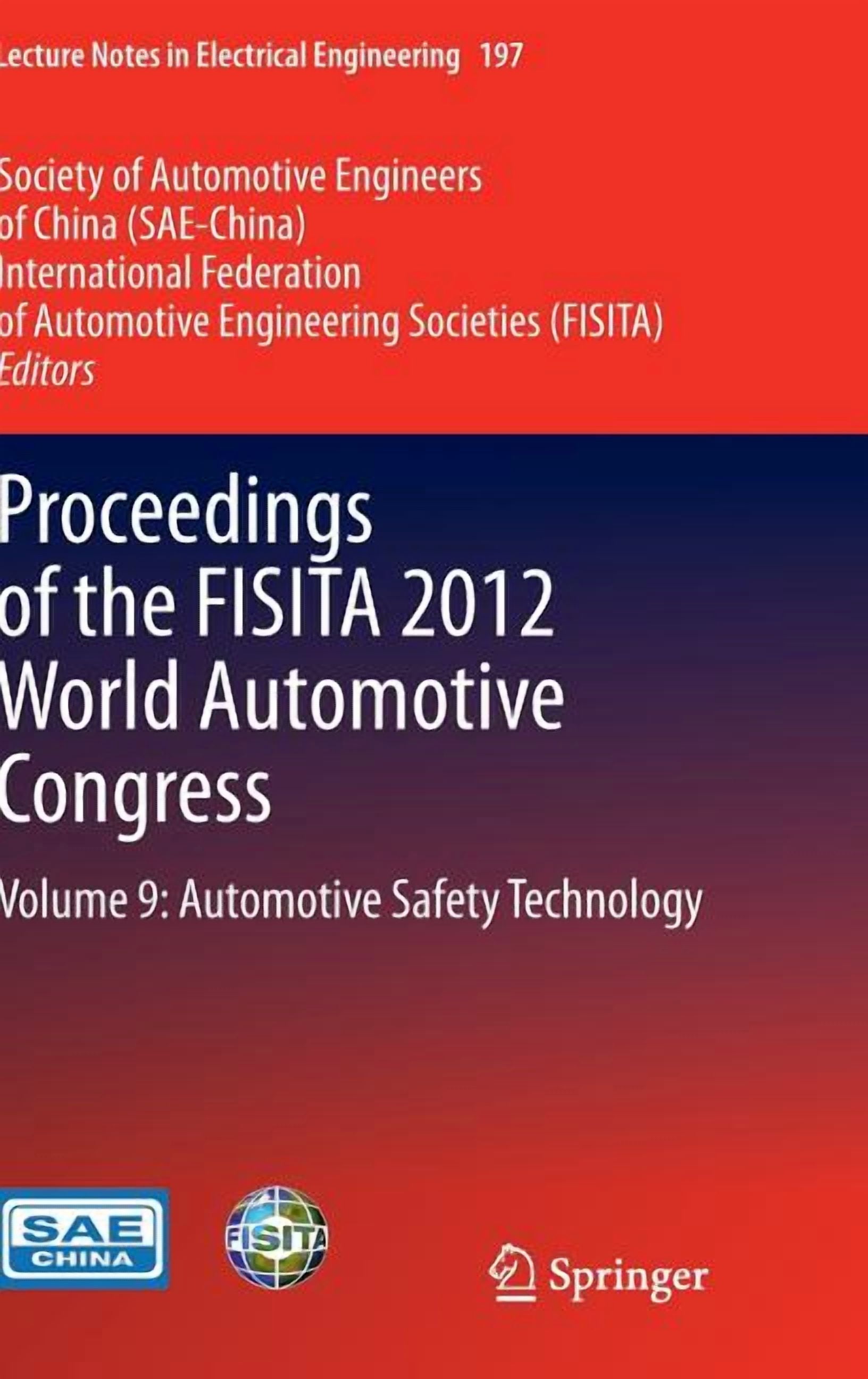 Lecture Notes in Electrical Engineering Proceedings of the Fisita 2012 ...