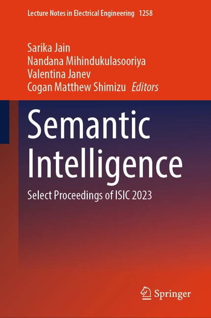 Lecture Notes in Electrical Engineering Semantic Intelligence: Select ...