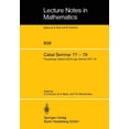 thumbnail image 1 of Lecture Notes in Mathematics Cabal Seminar 77 - 79: Proceedings, Caltech-UCLA Logic Seminar 1977 - 79, Book 839, (Paperback), 1 of 1