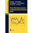 thumbnail image 1 of Lecture Notes in Mathematics Paris-Princeton Lectures on Mathematical Finance, Book 1814, (Paperback), 1 of 1
