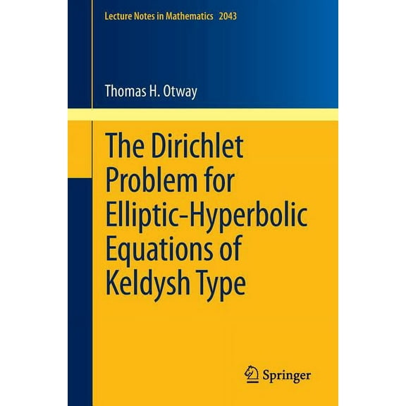 Lecture Notes in Mathematics The Dirichlet Problem for Elliptic-Hyperbolic Equations of Keldysh Type, Book 2043, (Paperback)