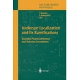 thumbnail image 1 of Lecture Notes in Physics Anderson Localization and Its Ramifications: Disorder, Phase Coherence, and Electron Correlations, Book 630, (Paperback), 1 of 1