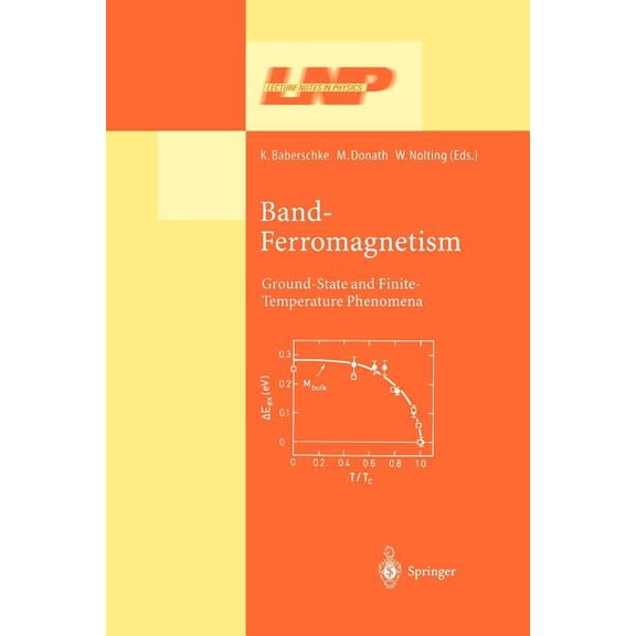 Lecture Notes in Physics Band-Ferromagnetism: Ground-State and Finite-Temperature Phenomena, Book 580, (Paperback)