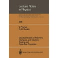 thumbnail image 1 of Lecture Notes in Physics Directed Models of Polymers, Interfaces, and Clusters: Scaling and Finite-Size Properties, Book 338, (Paperback), 1 of 1