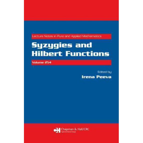 Pre-Owned Lecture Notes in Pure and Applied Mathem Syzygies and Hilbert Functions, (Paperback)