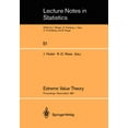 thumbnail image 1 of Lecture Notes in Statistics Extreme Value Theory: Proceedings of a Conference Held in Oberwolfach, Dec. 6-12, 1987, Book 51, (Paperback), 1 of 1