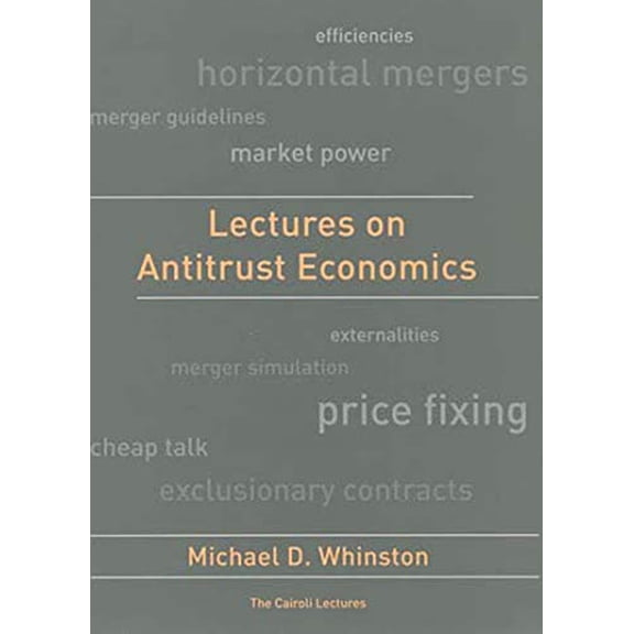 Pre-Owned Lectures on Antitrust Economics (Paperback) 0262731878 9780262731874