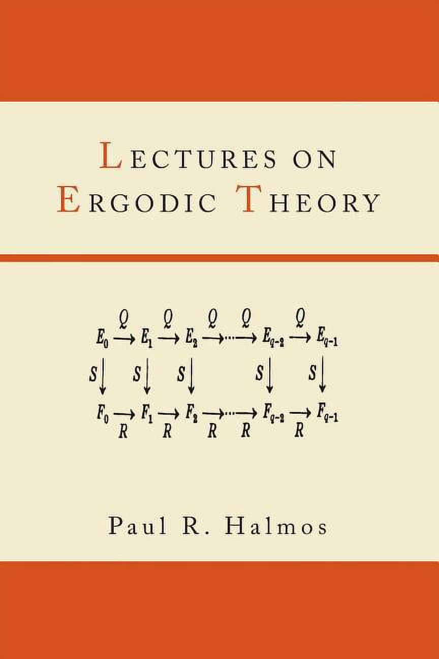 PAUL R HALMOS Lectures on Ergodic Theory (Paperback)