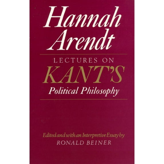 Pre-Owned Lectures on Kant's Political Philosophy (Paperback) 0226025950 9780226025957