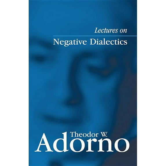 Lectures on Negative Dialectics: Fragments of a Lecture Course 1965/1966 (Paperback)