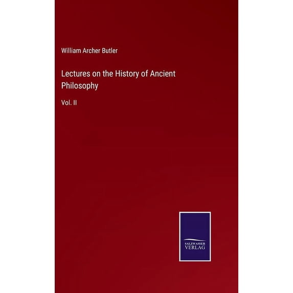 Lectures on the History of Ancient Philosophy: Vol. II (Hardcover)