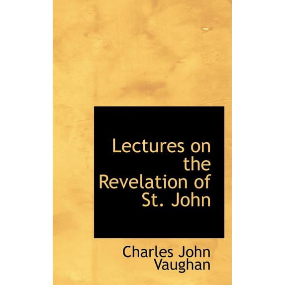 Lectures on the Revelation of St. John (Hardcover)