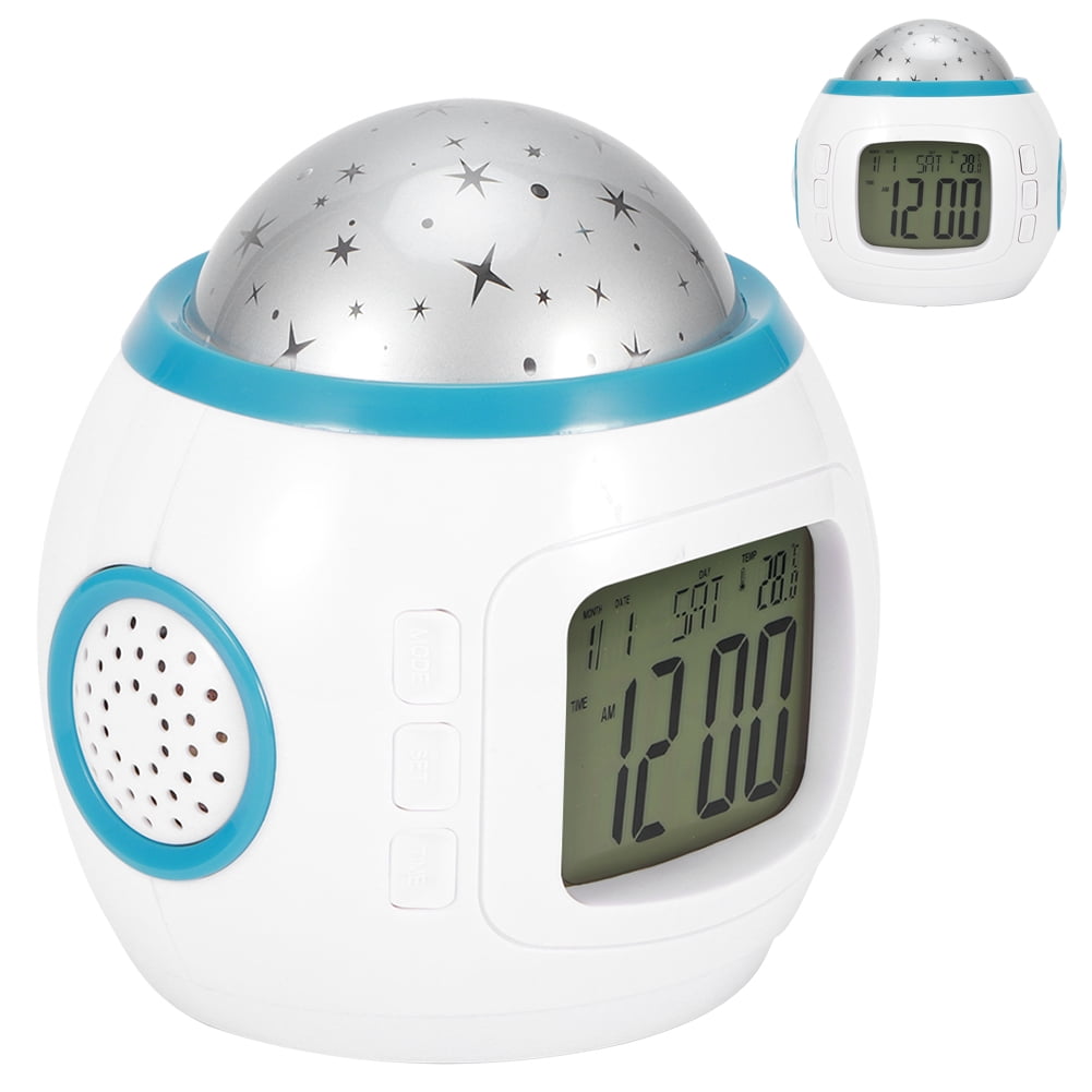 Led Alarm Clock Star Sky Projector LED Music Alarm Clock Multifunction