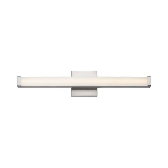 52004SN Maxim Lighting Spec-LED Bath Vanity Light-Minimalistic Contemporary Style-Satin Nickel Finish-30 Inch Size