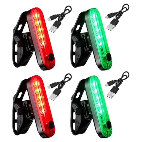 Led Boat Navigation Light Rechargeable Navigation Signal Light 4 Modes Boat Bike