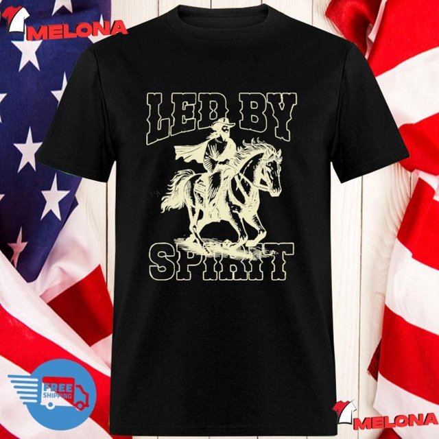 Led By Spirit Jesus Riding Horse 2024 Tshirt