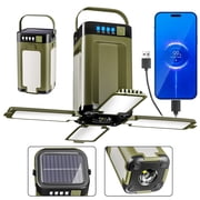 Camping Lantern Rechargeable, Led Camping Lanterns,with 6 Light Modes & IPX65 Waterproof Foldable LED Lantern for Equipment Charging, Life Saving, Camping, Hiking, Fishing, Shelters