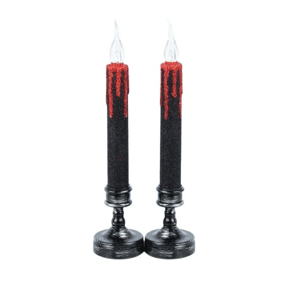 Led Candle Halloween Decoration Candlestick Electronic Candle
