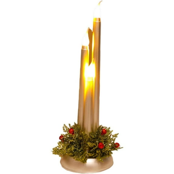 Led Candles Flameless Christmas Candles Photo Props Ornament For Home Decoration