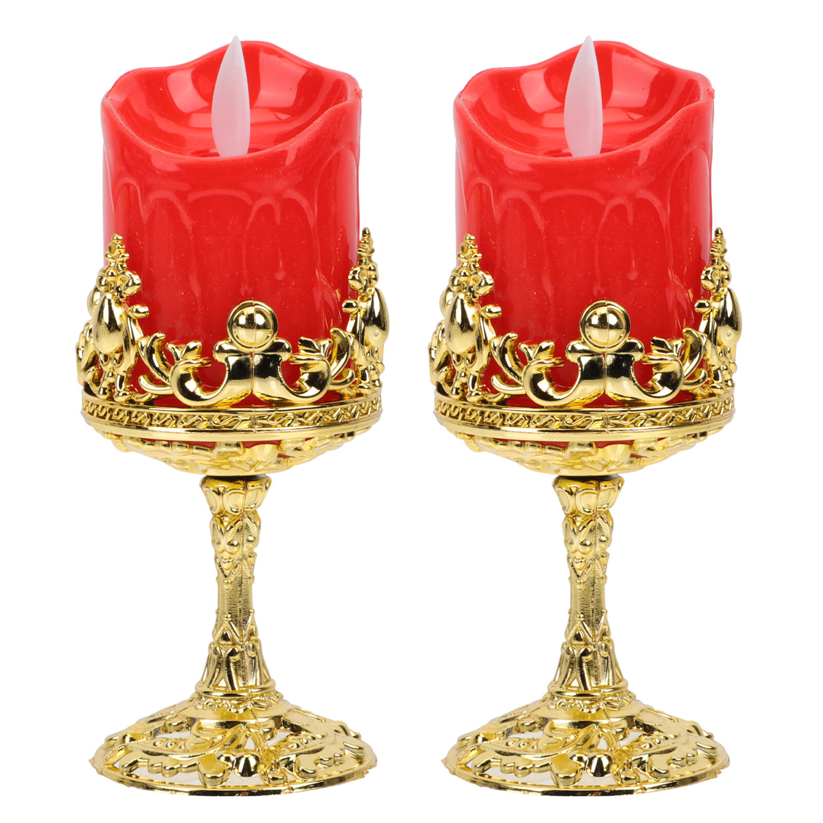 Led Candles Tea Lights Lightflameless Wedding Centerpieces Table