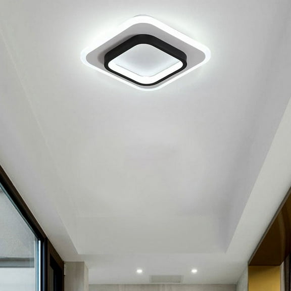 Led Ceiling Ceiling Lmp Ceiling Light Fixture for Kitchen, Bthroom, Bedroom, Blcony, Room , White Square