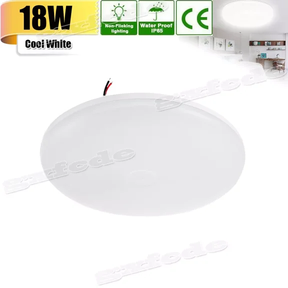 Led Ceiling Down Light Slim Flush Mount Kitchen Lamp Home Fixture Bright