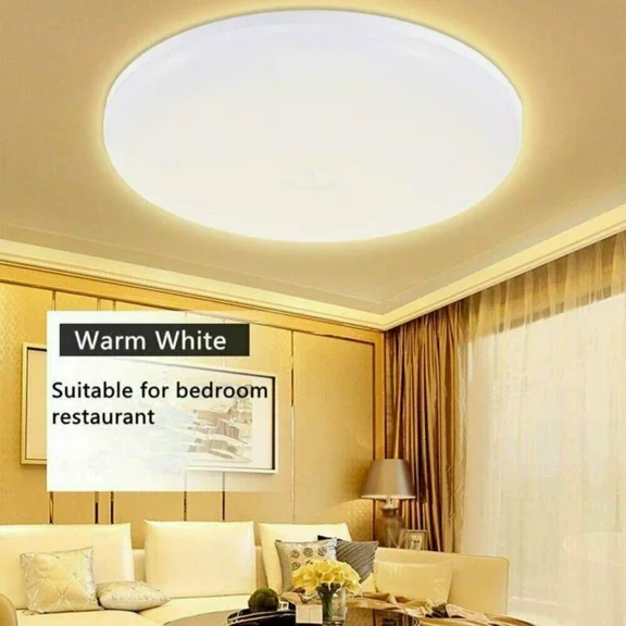 Led Ceiling Down Light Ultra Thin Flush Mount Kitchen Lamp Home Fixture 3500K