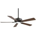 thumbnail image 1 of Led Ceiling Fan In Transitional Style 13.25 Inches Tall By 52 Inches Wide-Oil Rubbed Bronze Finish-Medium Maple/Dark Walnut Blade Color Minka Aire, 1 of 10
