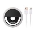 thumbnail image 1 of Led Clip-On Ring Fill Light, Rechargeable 3-Level Dimmable Portable Light For Phones Tablets Streaming Video Conference Makeup Selfies Tiktok, 1 of 6