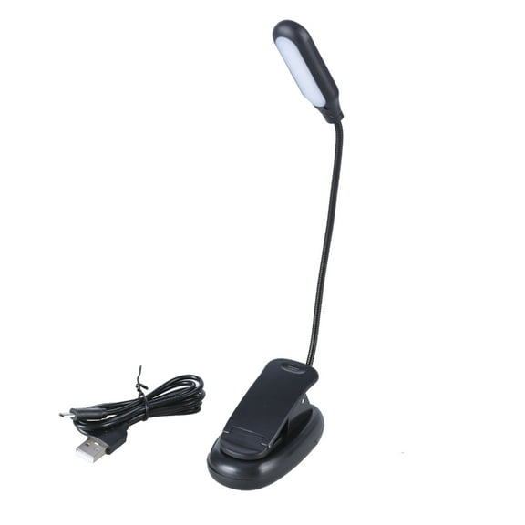 Led Clip on Light/Reading Light Book Light for Reading in Bed with Gooseneck