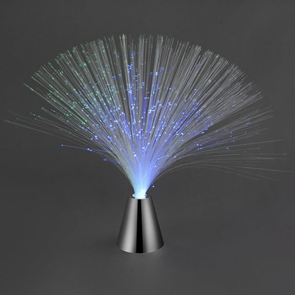 Led Color Changing Fiber Optic Fountain Night Light Lamp Home Decoration Luminous Toys