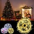 thumbnail image 1 of Led Copper Wire Firecracker Light String, Cluster Twinkle Lights for Christmas Tree, Waterproof 8 Modes Hanging Fairy Lights, Cluster Fairy Lights, Holiday Decoration Atmosphere Lights for Yard, 1 of 9