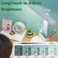 thumbnail image 1 of Led Desk Lamp Touch Sensor Reading Foldable Table Lamp Eye Caring Reading Light, 1 of 6