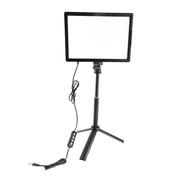 Led Desktop LED Video Light 15W LED Fill Light Panel With Tripod Light Stand Conference Lighting 3000K-6500K Dimmable USB Powered For Live Streaming Video Recording Online Meeting
