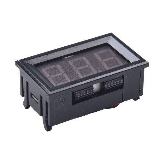 Led Digital 2-Line Ac Voltage Table Red Blue Green Ac220V 70V ~ 500V Voltmeter Green