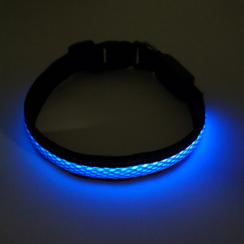Led Dog Collar USB Rechargeable Dog Visibility & Safety Adjustable Flashing Collar for Small