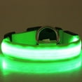 thumbnail image 1 of Led Dog Collar with Green Light Up Band, Safety Night Walking Light for Small Medium Large Dogs, Pet Essentials Gift 1 Pack, 1 of 2