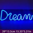 thumbnail image 1 of Led Dream Shape Neon Lamp Usb Charging Birthday Wedding Holiday Supply for Living Room Wall Decoration, 1 of 8