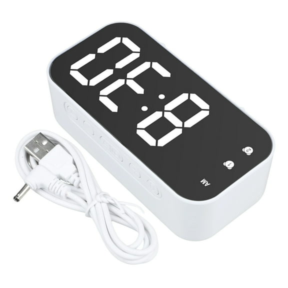 Led Electronic Alarm Clock Small Alarm Clock Digital Clock Temperature Clock