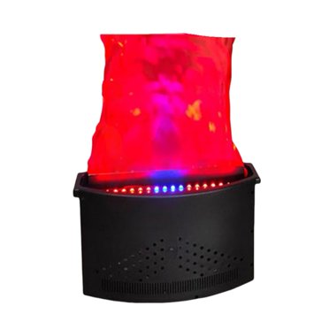 36 LED Artificial Flame Effect Light With Remote - Double Blower Fire Machine For Halloween, Clubs, Parties (2M Cable)