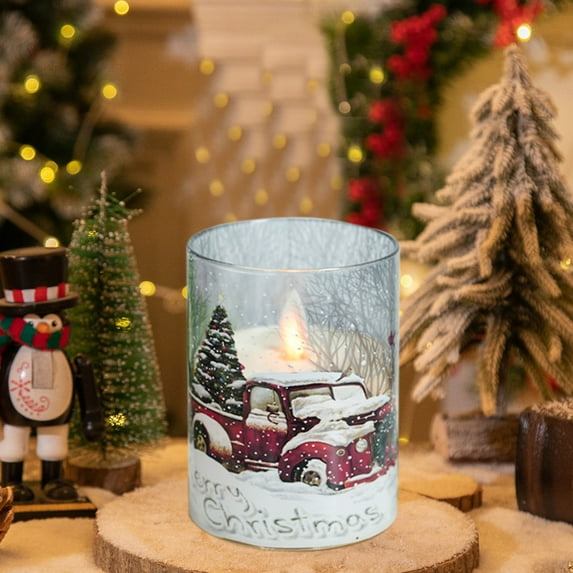 Led Electronic Candle Lights, Flameless Candles, Rocking Simulation Flame Lights Wedding Romantic Birthday Christmas Decor, Plastic Multicolor Remote Control Battery Operated