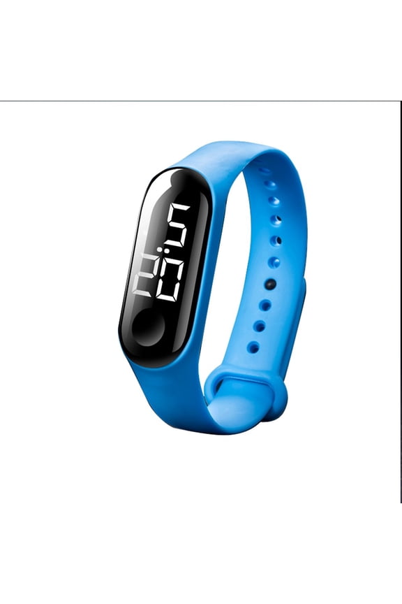Led Electronic Sports Luminous World Time Watch Sensor Watches Men 24 Hour Watch and Women Watches One Size
