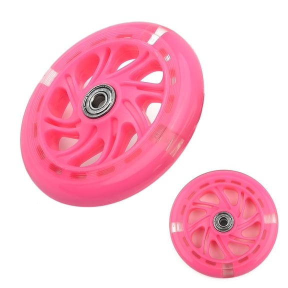 Led Flash Wheel Flashing Lights Back Rear Abed for Scooter Mini 12*2Cm