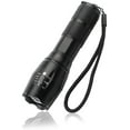 thumbnail image 1 of Led Flashlight, 1200 Lumen Single Mode,Super Bright Zoomable Tactical Flashlights, Handheld Light for Camping, Hiking, 1 of 8