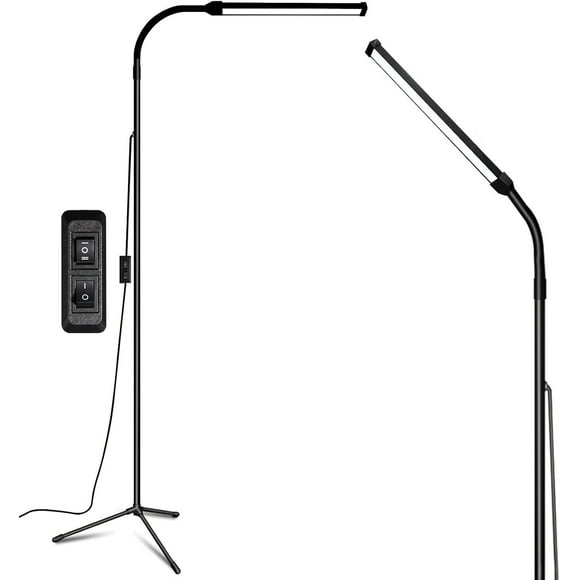 Led Floor Lamp for eyelash extensions Standing light Floor Lamps for Office Standing Lamp Brightness eyelash lamp tattoo Light Eye Caring Reading lamp for Bedroom makeup light lash light extension