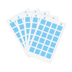 Led Flying Insect Trap Sticker, 5-Pack Indoor Mosquito Repellent Sticker, Home Bug Zapper With Light For Bedroom Kitchen Garage Office