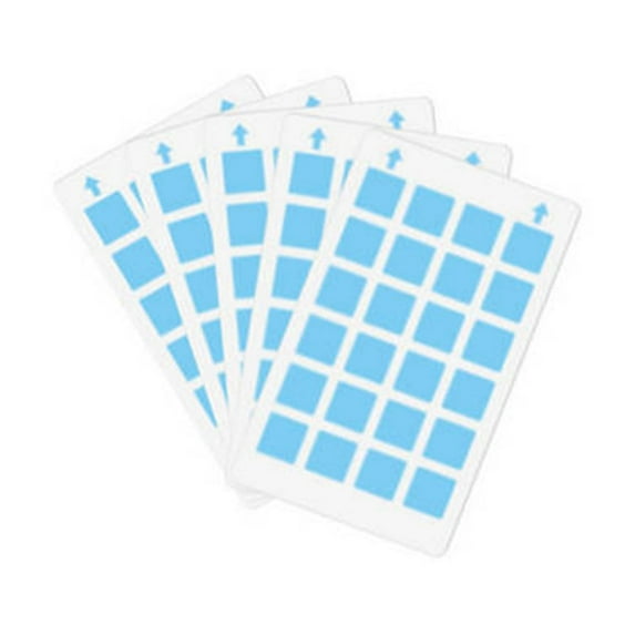 Led Flying Insect Trap Sticker, 5-Pack Indoor Mosquito Repellent Sticker, Home Bug Zapper With Light For Bedroom Kitchen Garage Office